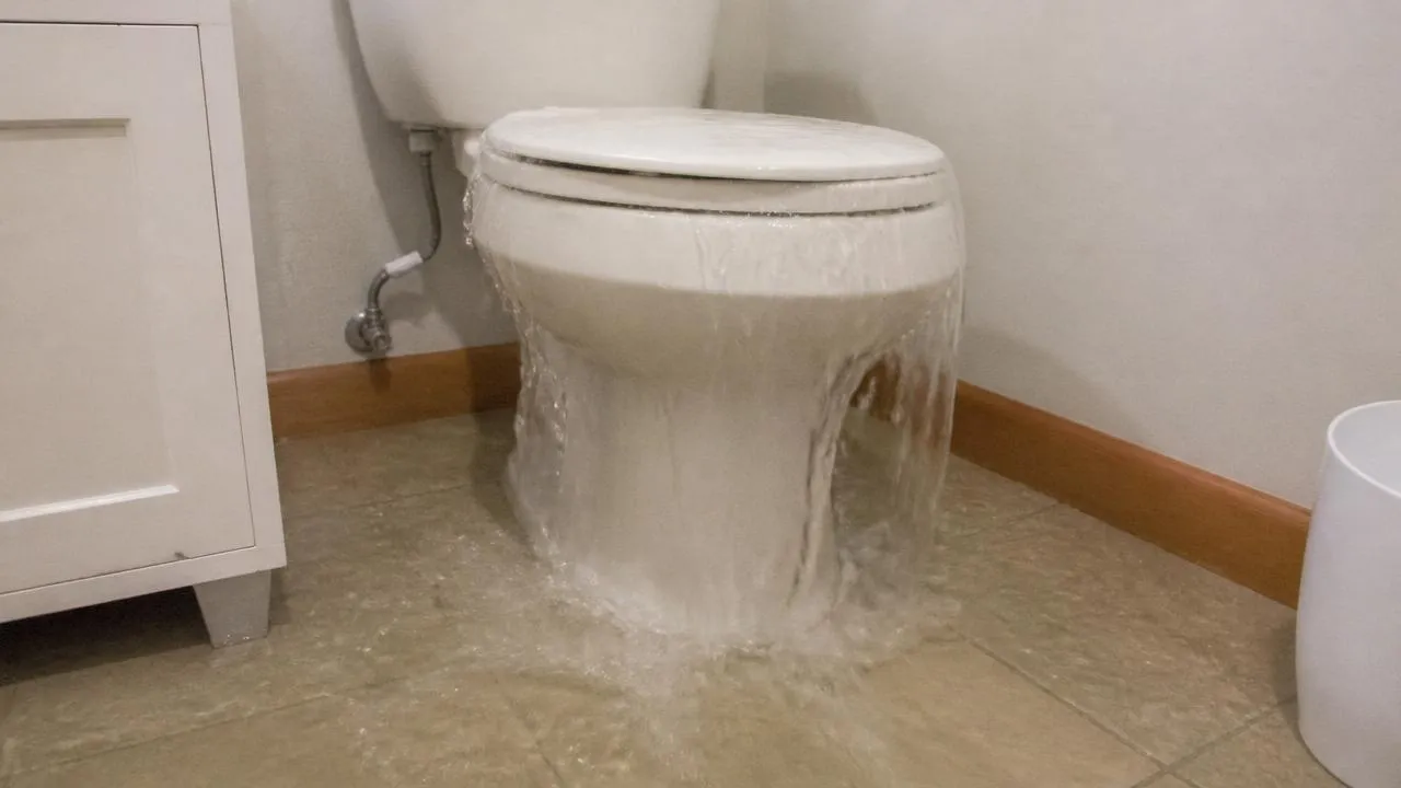 Overflowing Toilet: How to Stop the Water in 30 Seconds