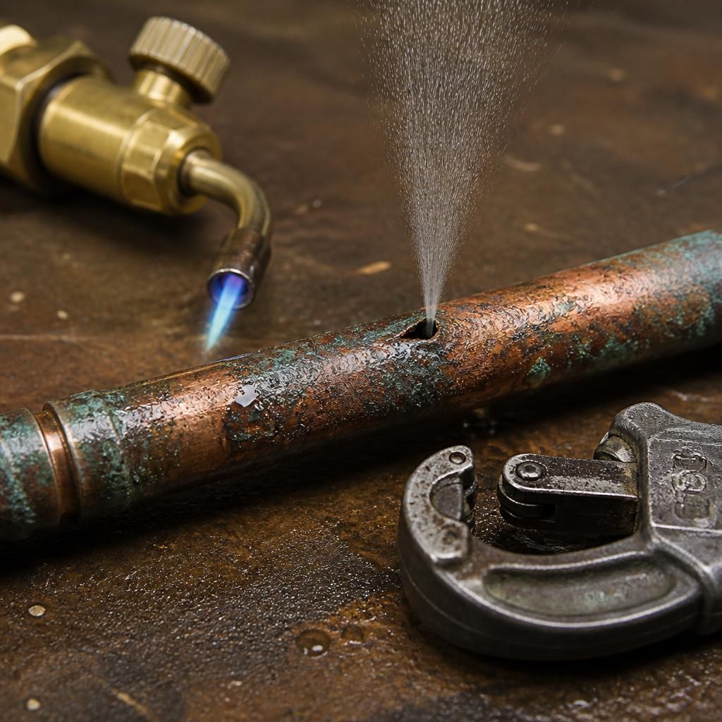 Pipe Leak Repair Options: Patch, Reroute, or Repipe?
