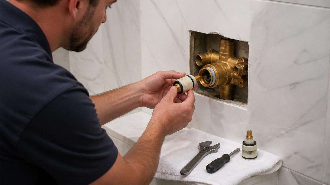 Shower Valve Repair Cost in Orange County: Cartridge, Diverter, and Full Replace